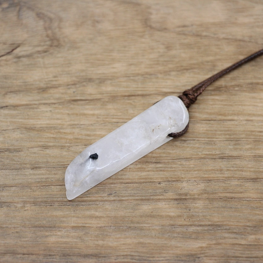 Healing Crystal Natural Stone Slice Pendants Necklace,Reiki Chakra Gmes Quartz Lapis Amethysts Amazonite Women Jewelry,QC3011