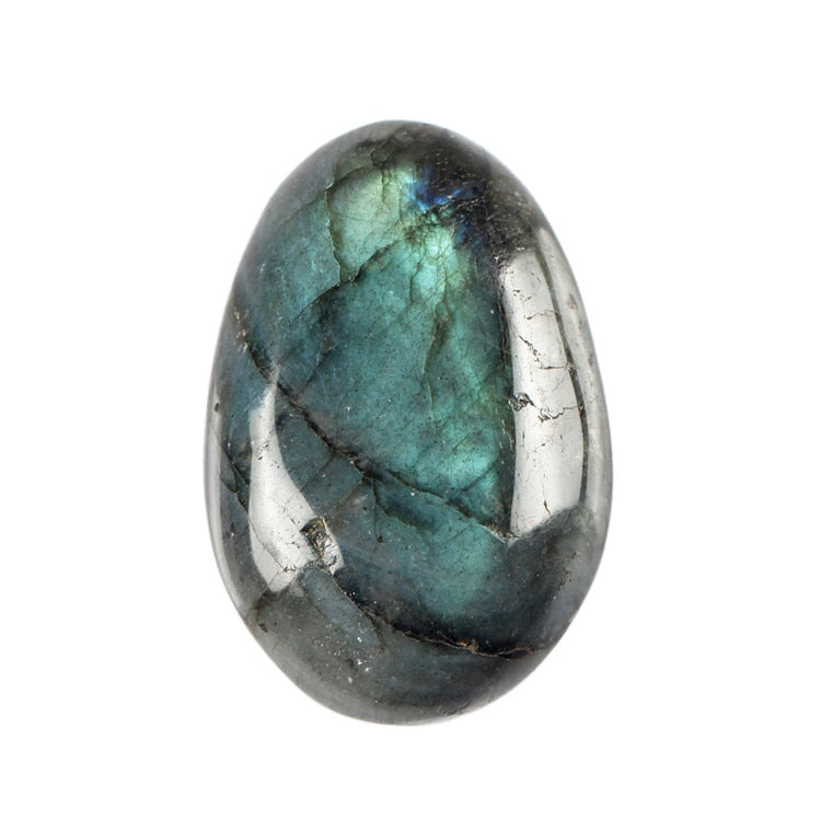 100g Natural Labradorite Tumbled Stone Kambaba Jaspere Healing Bead Point Reiki Chakra Large size Crystal Free Pouch Send Random