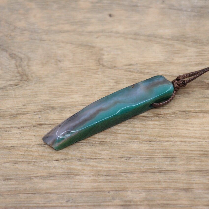 Healing Crystal Natural Stone Slice Pendants Necklace,Reiki Chakra Gmes Quartz Lapis Amethysts Amazonite Women Jewelry,QC3011