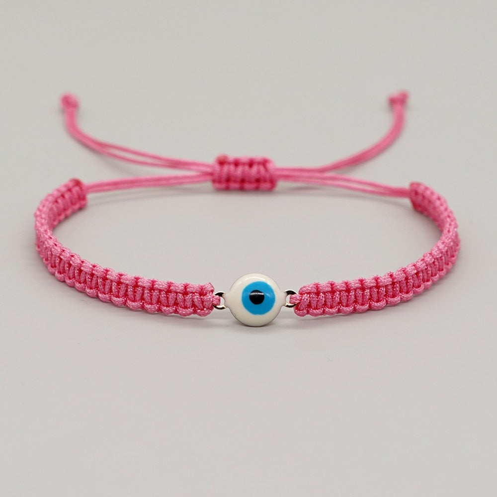 Go2boho Simple Red Rope Charm Bracelets Turkish Evil Eye Luck Coins Bracelet Handmade Jewelry Accessories Adjustable Bangle