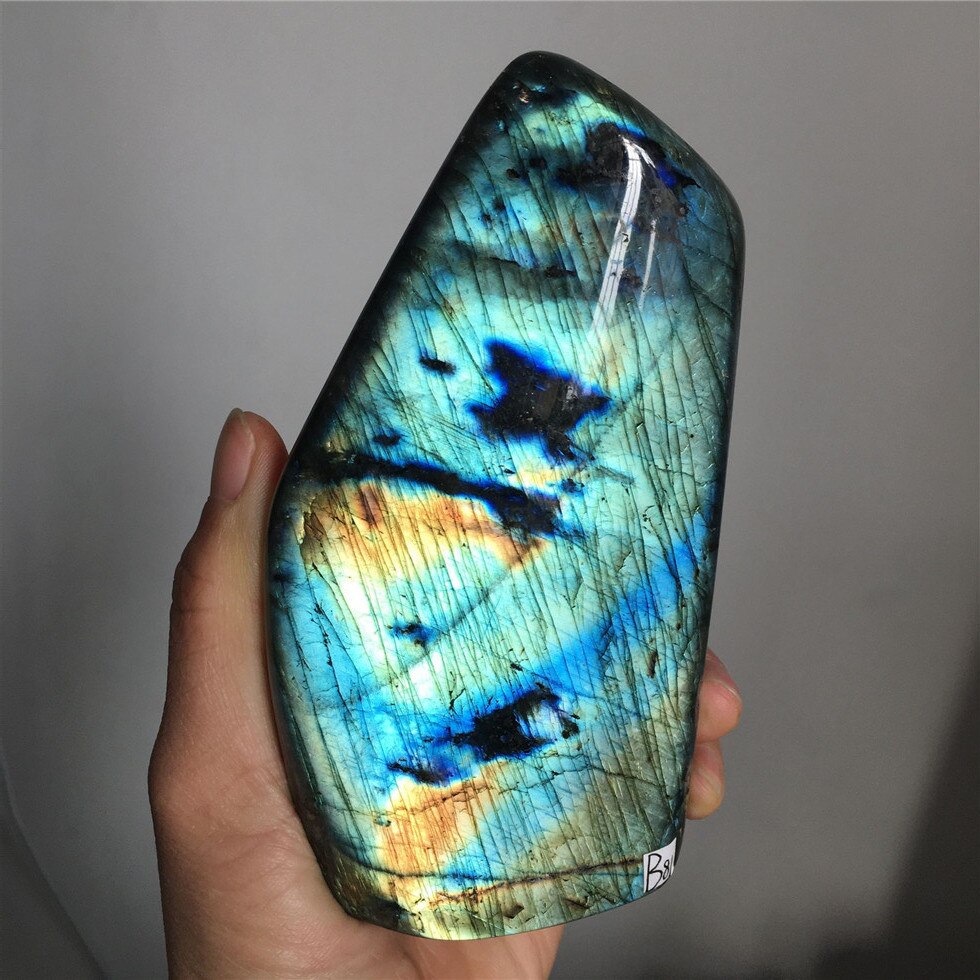 0.2-1kg Natural Crystal Moonstone Raw Gemstone Quartz Labradorite Handicraft Decorating Stone Healing Ornament Madagascar