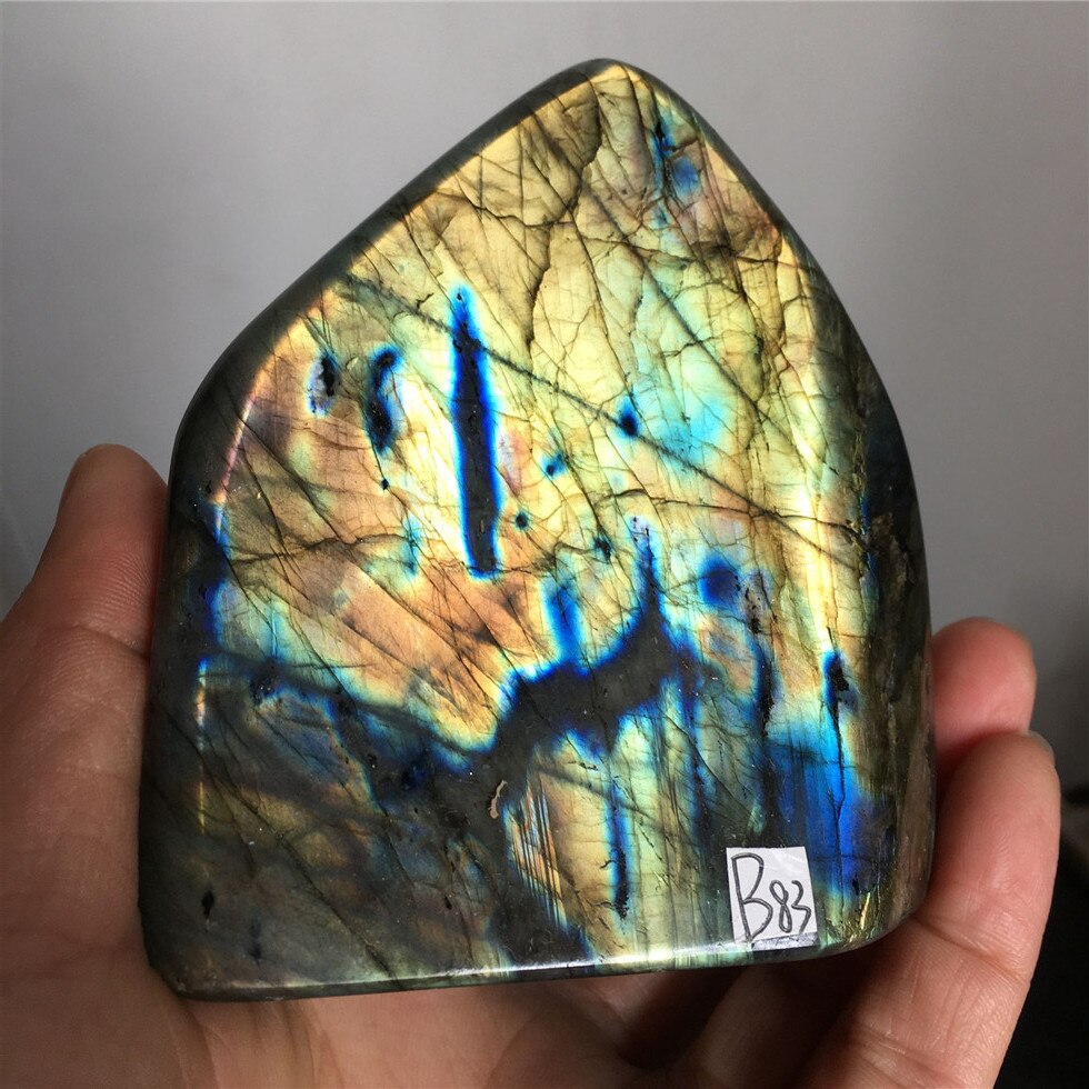 0.2-1kg Natural Crystal Moonstone Raw Gemstone Quartz Labradorite Handicraft Decorating Stone Healing Ornament Madagascar
