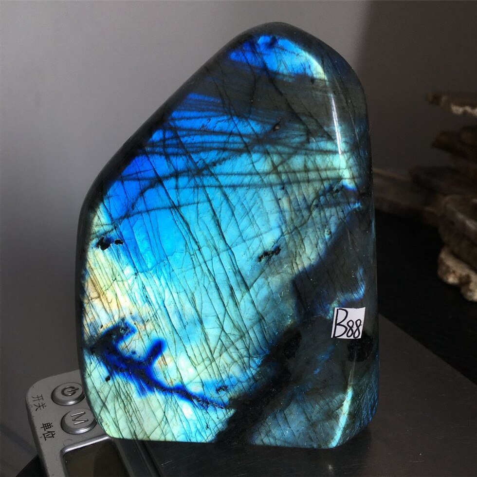 0.2-1kg Natural Crystal Moonstone Raw Gemstone Quartz Labradorite Handicraft Decorating Stone Healing Ornament Madagascar