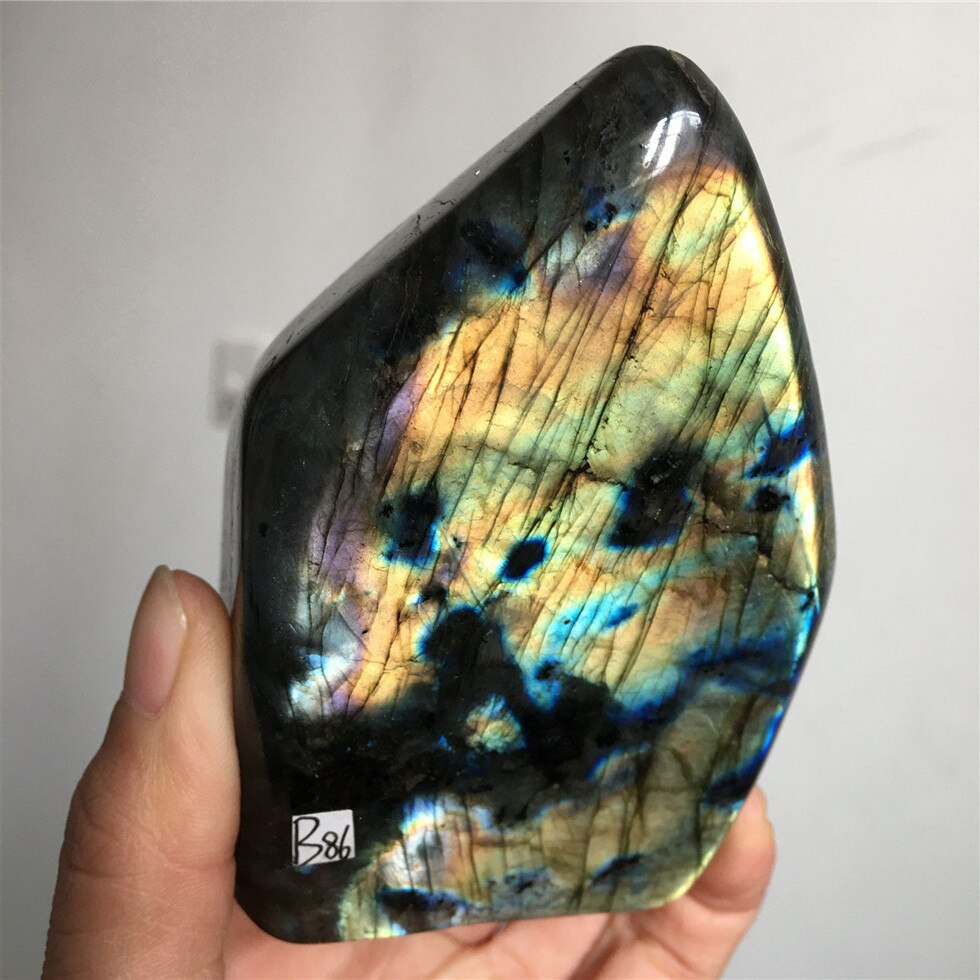 0.2-1kg Natural Crystal Moonstone Raw Gemstone Quartz Labradorite Handicraft Decorating Stone Healing Ornament Madagascar