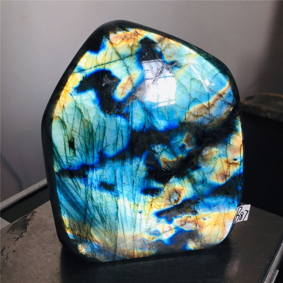 0.2-1kg Natural Crystal Moonstone Raw Gemstone Quartz Labradorite Handicraft Decorating Stone Healing Ornament Madagascar