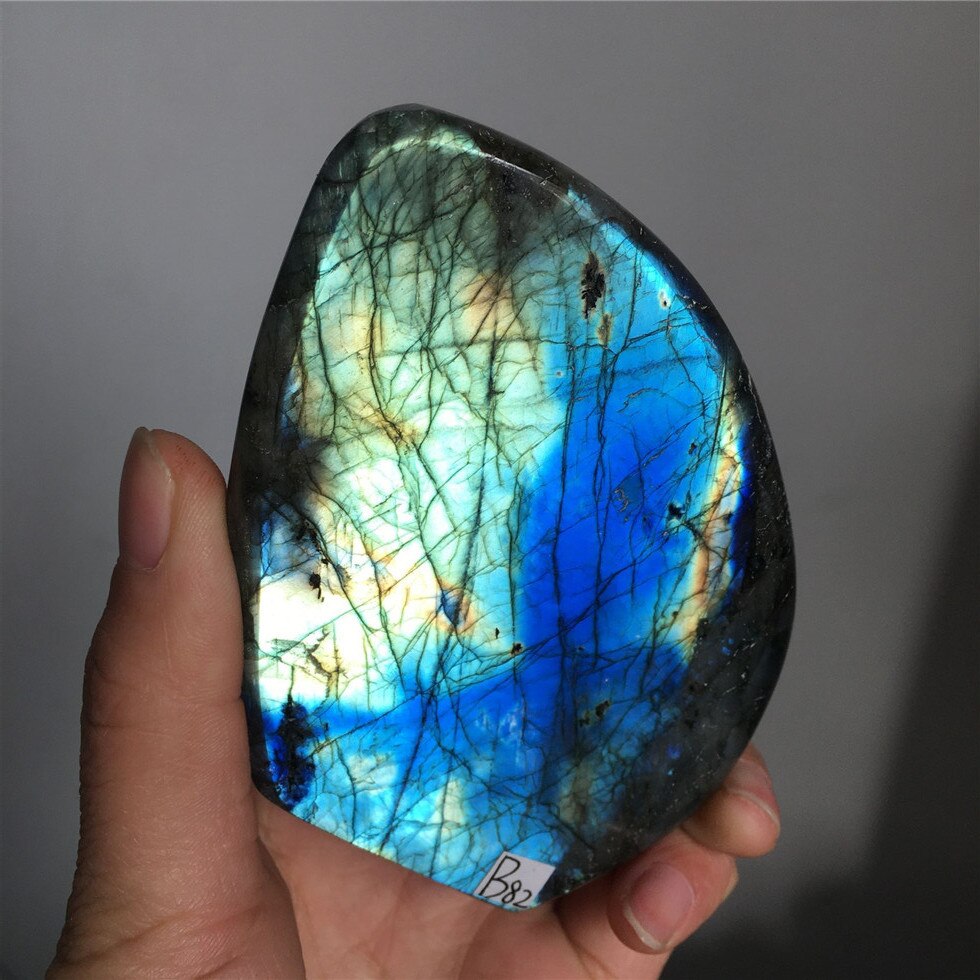 0.2-1kg Natural Crystal Moonstone Raw Gemstone Quartz Labradorite Handicraft Decorating Stone Healing Ornament Madagascar