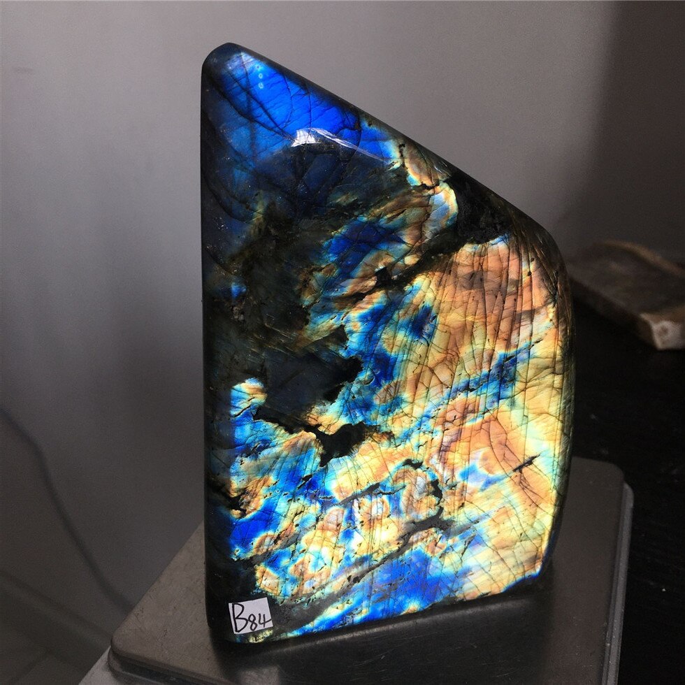 0.2-1kg Natural Crystal Moonstone Raw Gemstone Quartz Labradorite Handicraft Decorating Stone Healing Ornament Madagascar