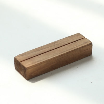 Wood Holder for Daily Tarot / Oracle / Affirmation Card Pull Display.