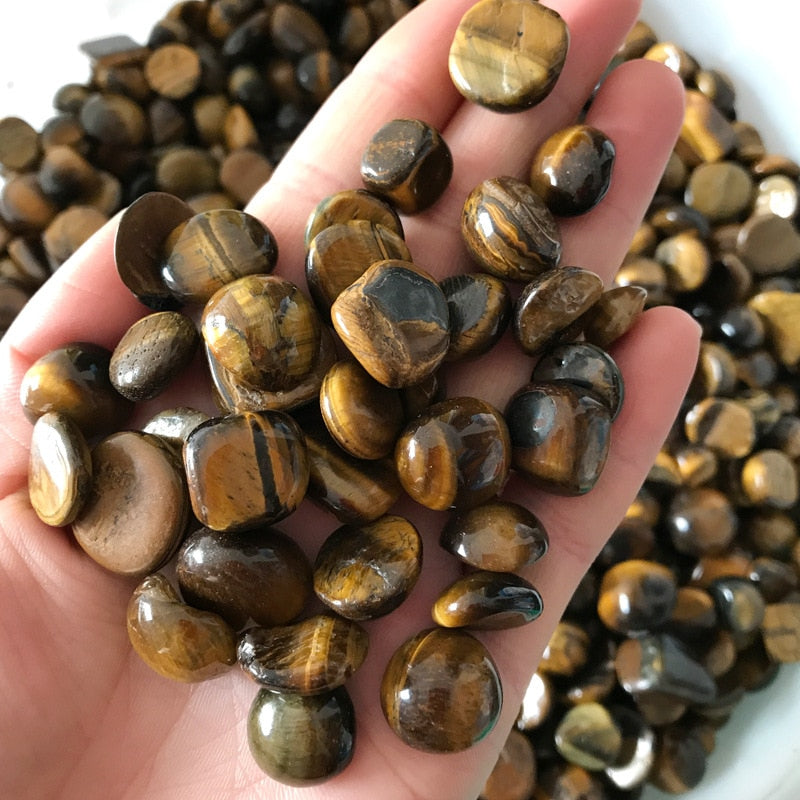 Tiger's Eye Polished Stones - Perfect for Crystal Grids freeshipping - Dara Laine Murray