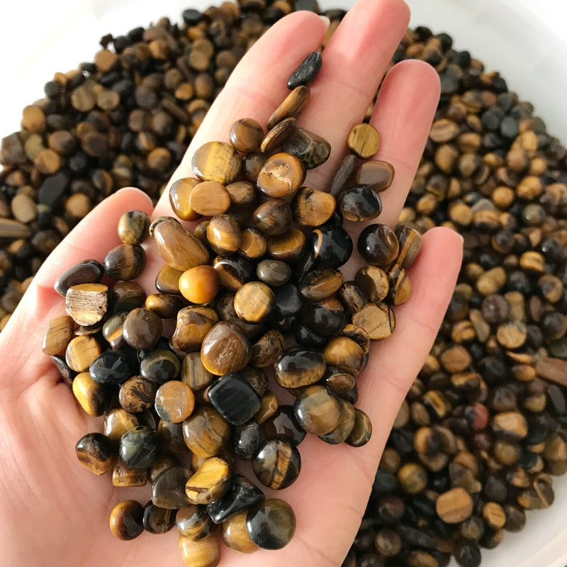 Tiger's Eye Polished Stones - Perfect for Crystal Grids freeshipping - Dara Laine Murray