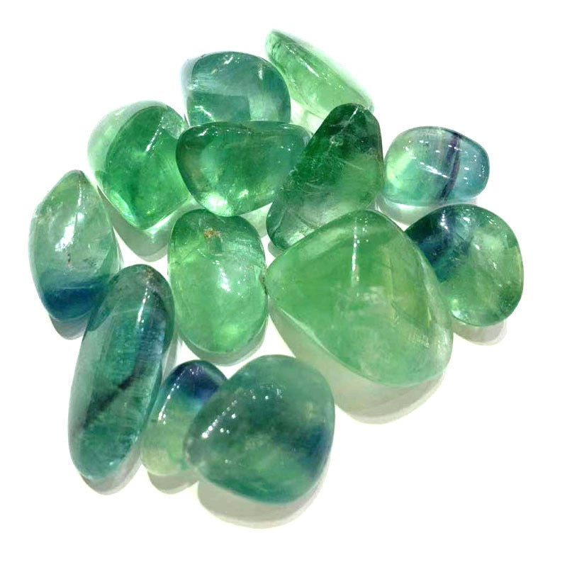 100g15-35mm Natural Green Fluorite Quartz Crystal Stone Rock Rough Polished Gravel Specimen Natural Crystals Decoration freeshipping - Dara Laine Murray