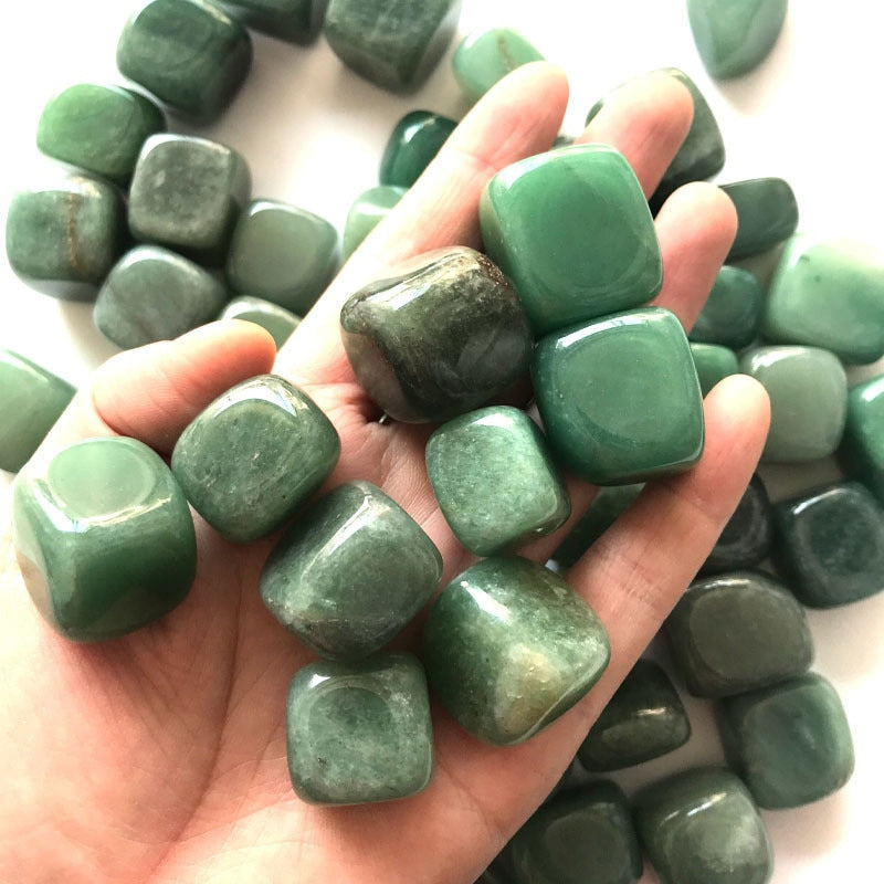 Natural Green Aventurine Quartz Crystal Rock Chip Healing Chakra Gravel Stone Minerals Specimen Health Decoration Collection freeshipping - Dara Laine Murray