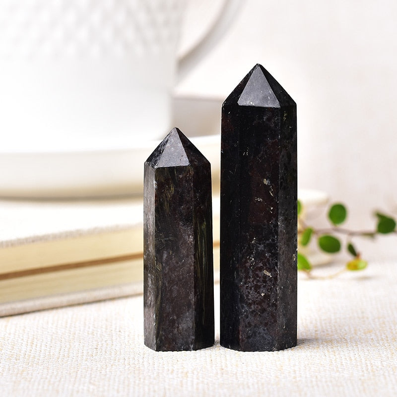 Astrophyllite Crystal Tower / Point / Obelisk / Wand freeshipping - Dara Laine Murray