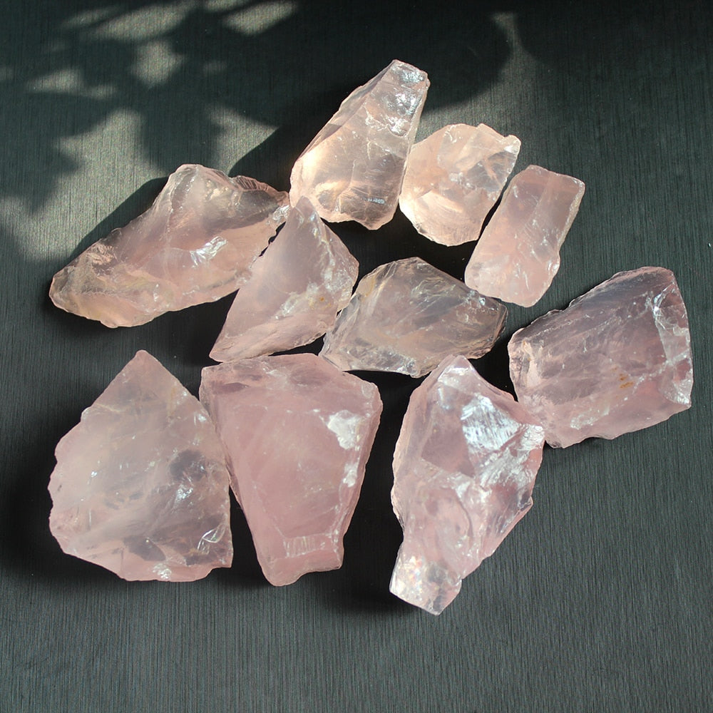 Rose Quartz Rough / Raw Crystal freeshipping - Dara Laine Murray