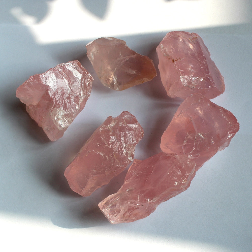 Rose Quartz Rough / Raw Crystal freeshipping - Dara Laine Murray
