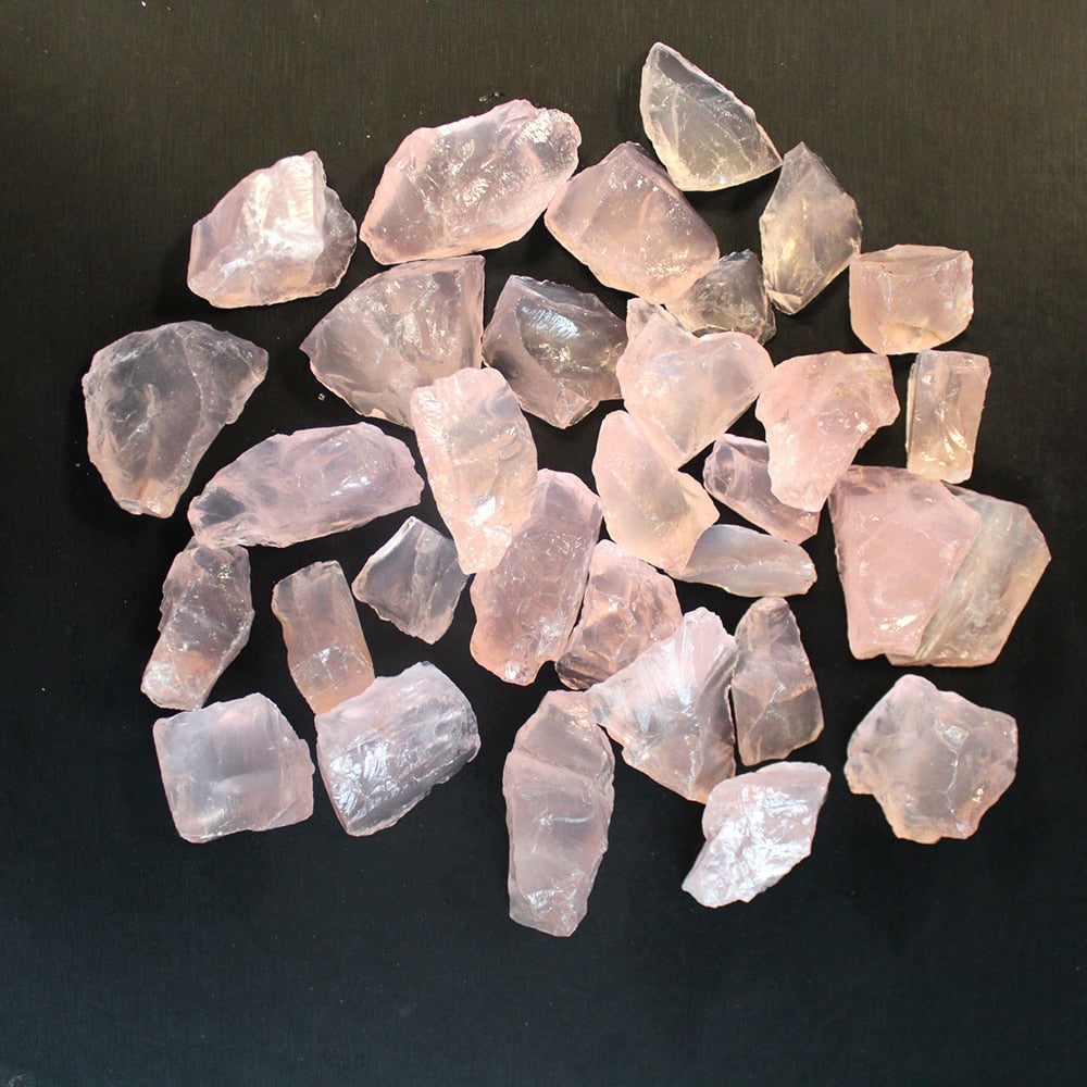 Rose Quartz Rough / Raw Crystal freeshipping - Dara Laine Murray