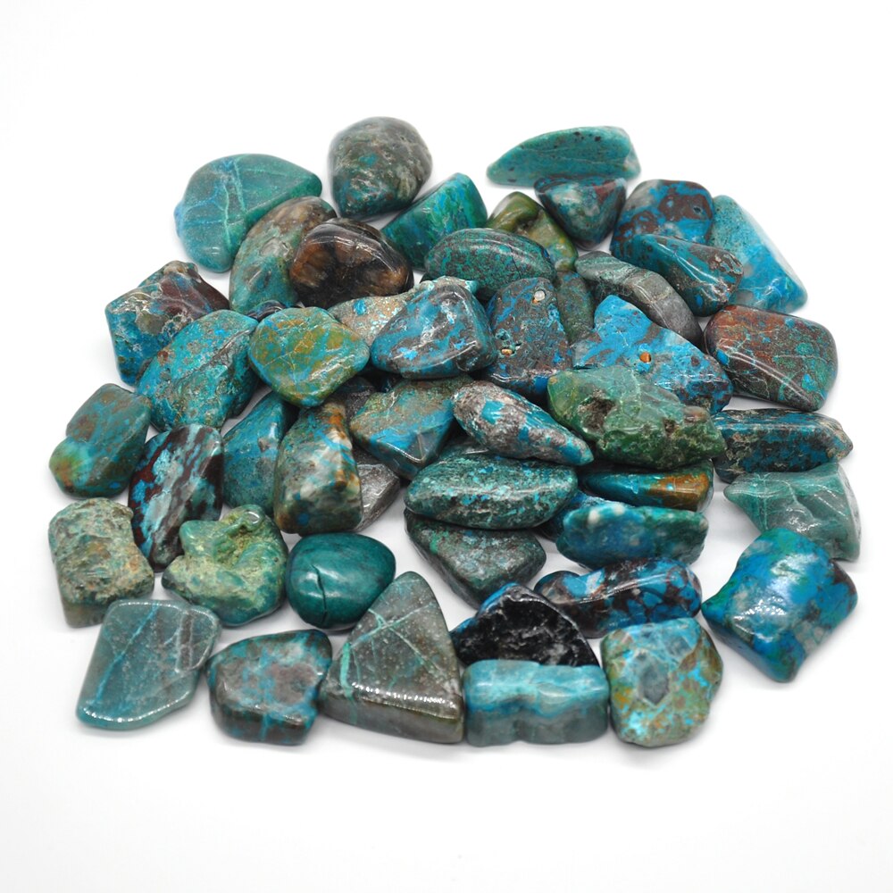 Chrysocolla Tumbled Stone Crystals freeshipping - Dara Laine Murray