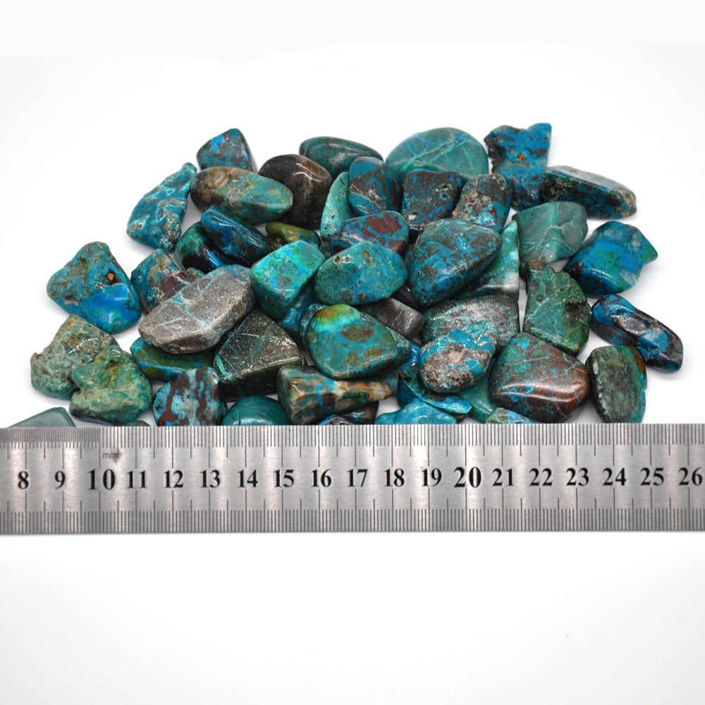 Chrysocolla Tumbled Stone Crystals freeshipping - Dara Laine Murray