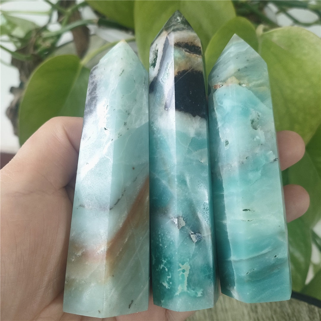 Caribbean Calcite Crystal Tower / Obelisk / Point freeshipping - Dara Laine Murray