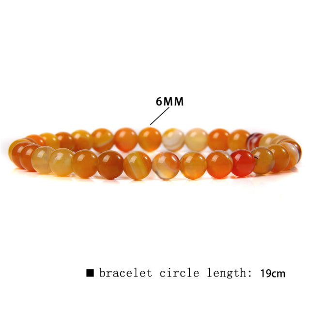 The Yellow Stone Collection - A collection of yellow crystal bracelets for prosperity, success, courage, and strength