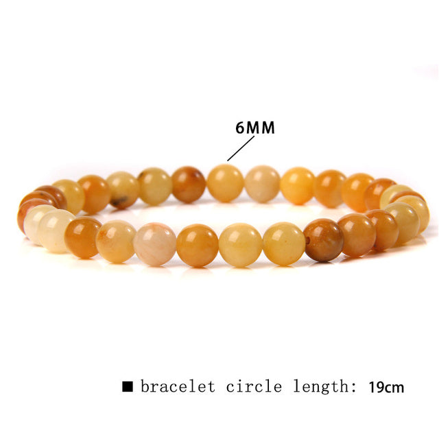 The Yellow Stone Collection - A collection of yellow crystal bracelets for prosperity, success, courage, and strength
