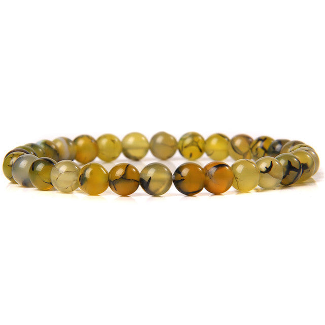 The Yellow Stone Collection - A collection of yellow crystal bracelets for prosperity, success, courage, and strength