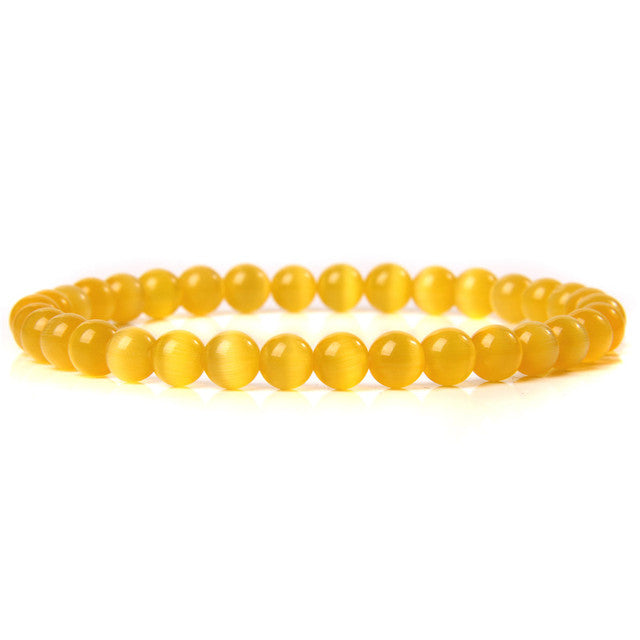 The Yellow Stone Collection - A collection of yellow crystal bracelets for prosperity, success, courage, and strength
