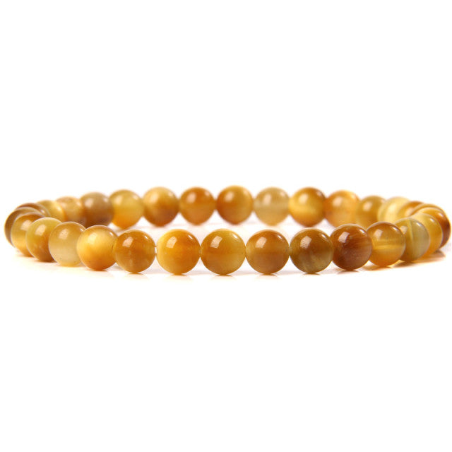 The Yellow Stone Collection - A collection of yellow crystal bracelets for prosperity, success, courage, and strength