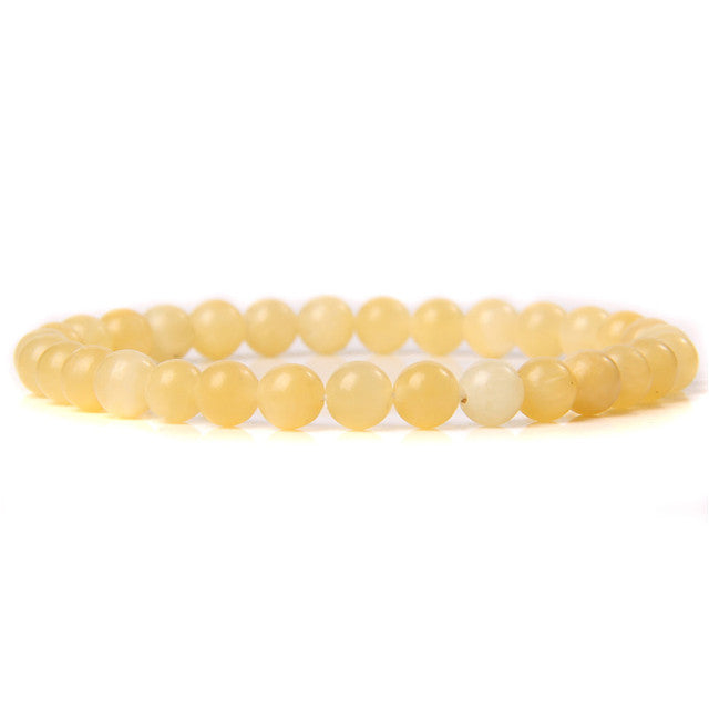 The Yellow Stone Collection - A collection of yellow crystal bracelets for prosperity, success, courage, and strength