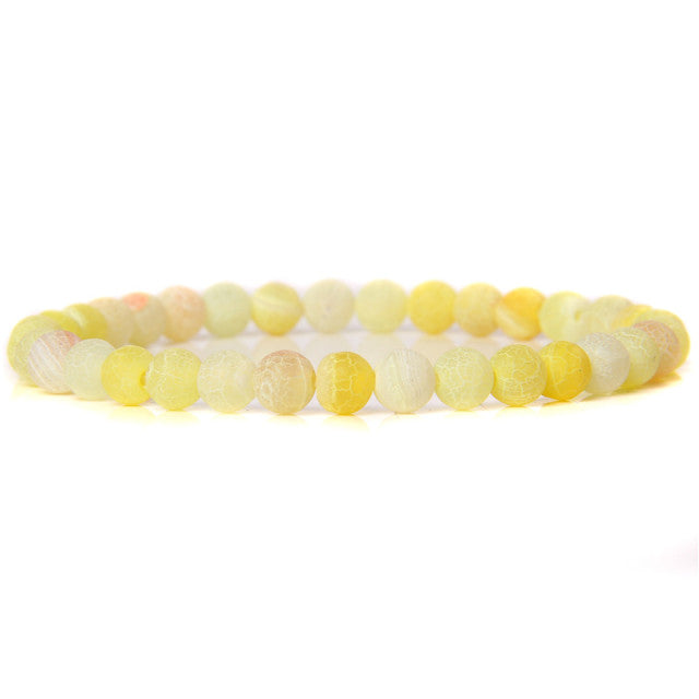 The Yellow Stone Collection - A collection of yellow crystal bracelets for prosperity, success, courage, and strength