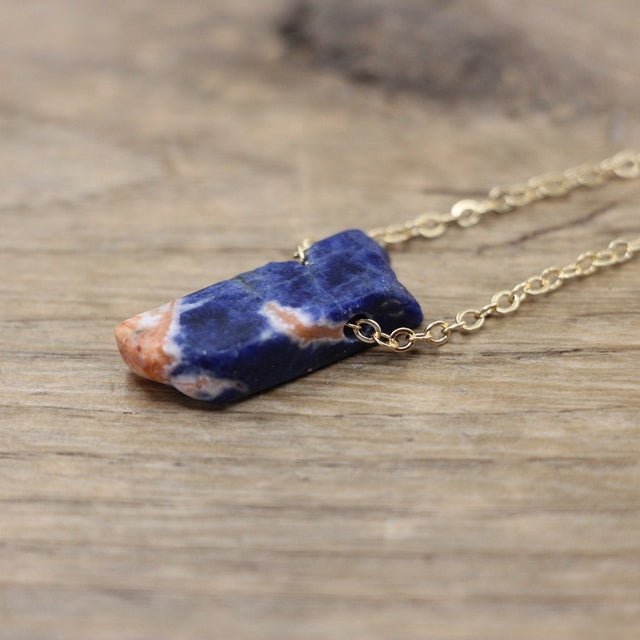 Polished Stone Crystal Slice / Slab Pendants Necklace Crystal Jewelry - Irregular and Natural Shapes