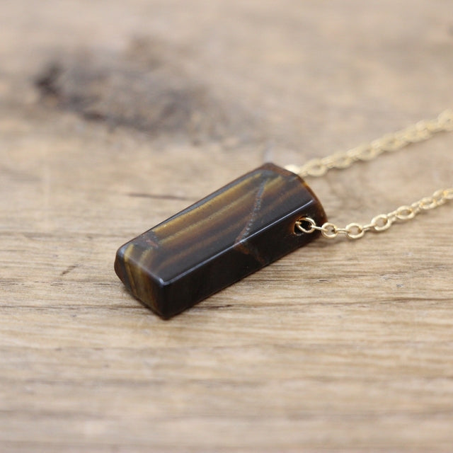 Polished Stone Crystal Slice / Slab Pendants Necklace Crystal Jewelry - Irregular and Natural Shapes