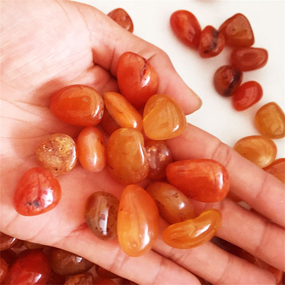 Carnelian Tumbled / Polished Stone Crystals freeshipping - Dara Laine Murray