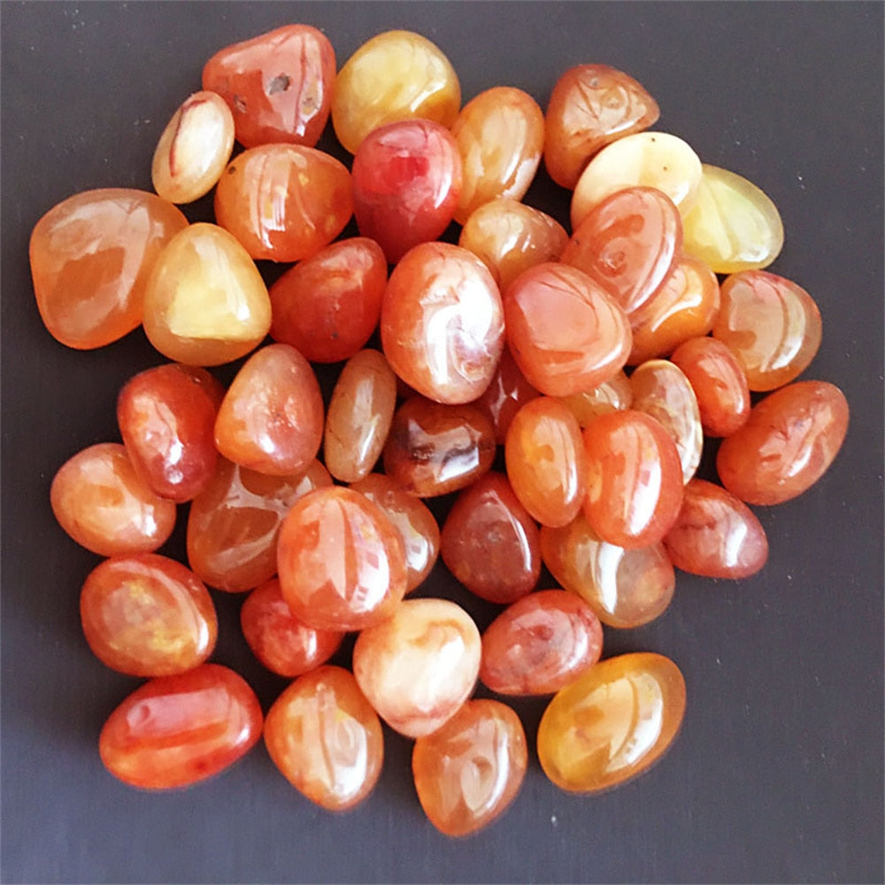 Carnelian Tumbled / Polished Stone Crystals freeshipping - Dara Laine Murray