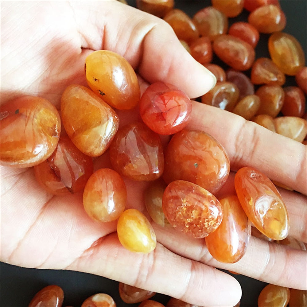 Carnelian Tumbled / Polished Stone Crystals freeshipping - Dara Laine Murray