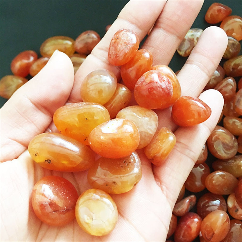 Carnelian Tumbled / Polished Stone Crystals freeshipping - Dara Laine Murray