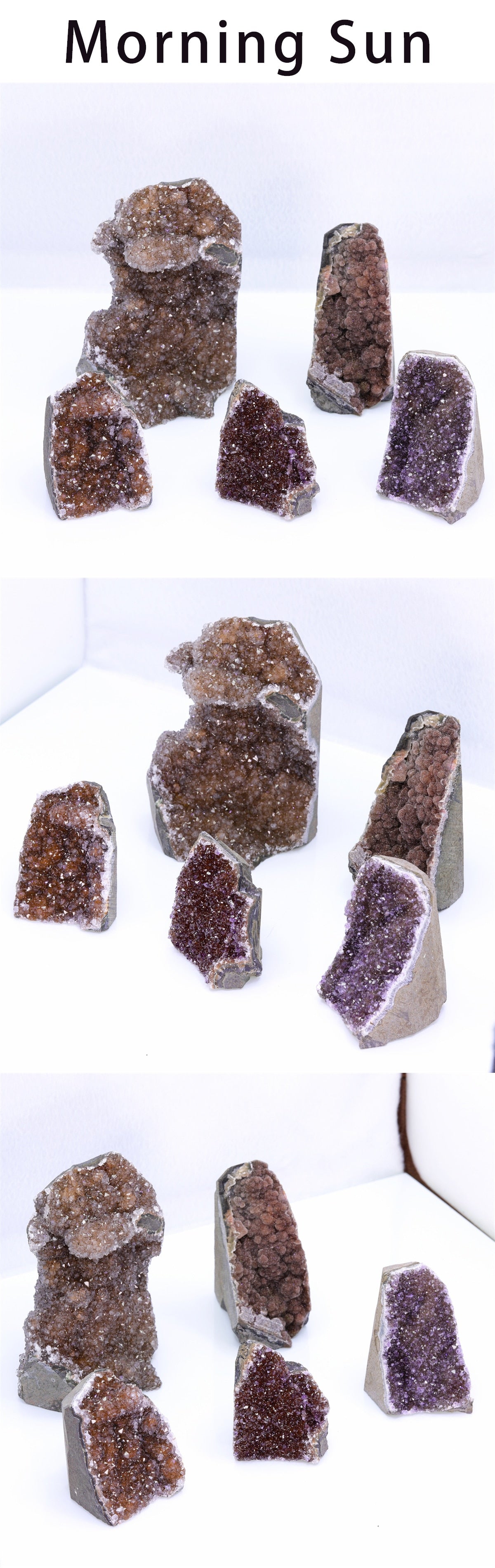 Choose Your Size and Color - Amethyst Geode Cluster / Raw Crystal freeshipping - Dara Laine Murray