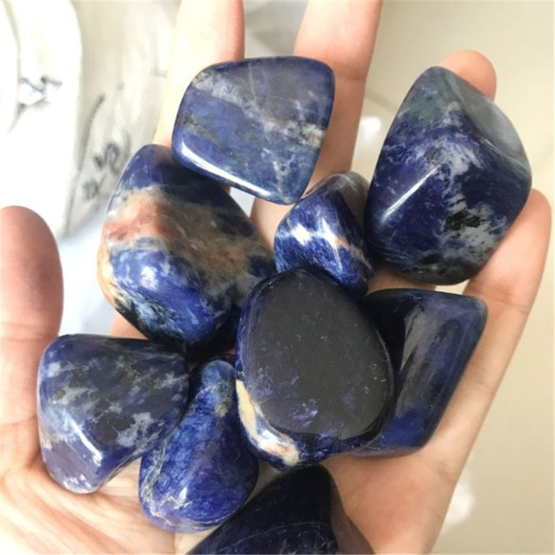 Sodalite Tumbled / Polished Stone Crystal Large.