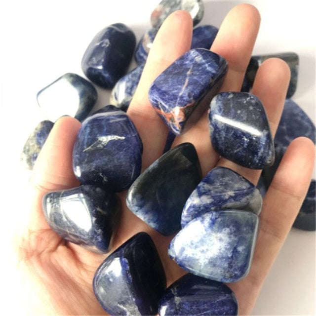 Sodalite Tumbled / Polished Stone Crystal Large.