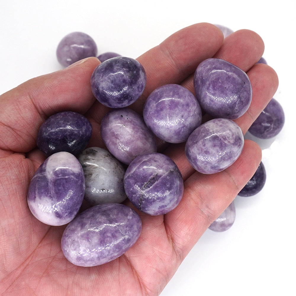 Lepidolite Polished / Tumbled Stone Crystal freeshipping - Dara Laine Murray