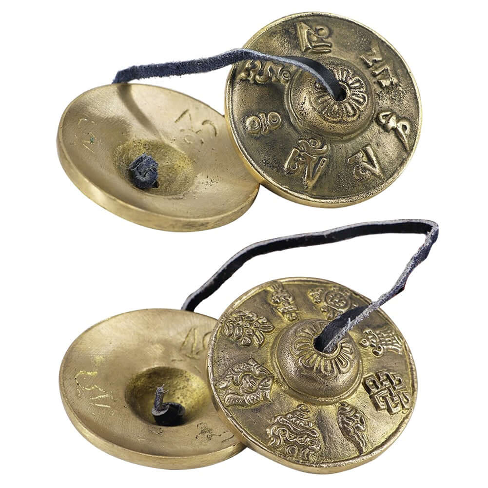 1 Pair Brass Yoga Cymbals / Chime.