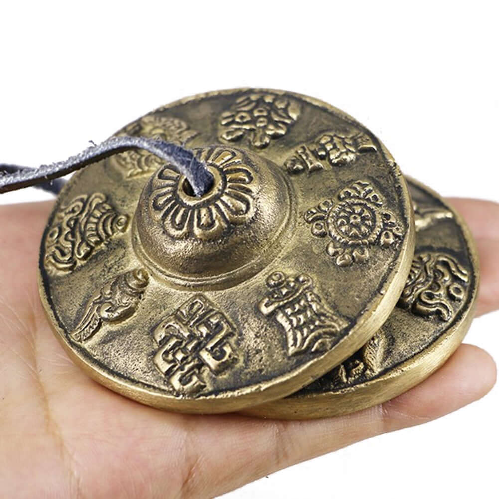 1 Pair Brass Yoga Cymbals / Chime.