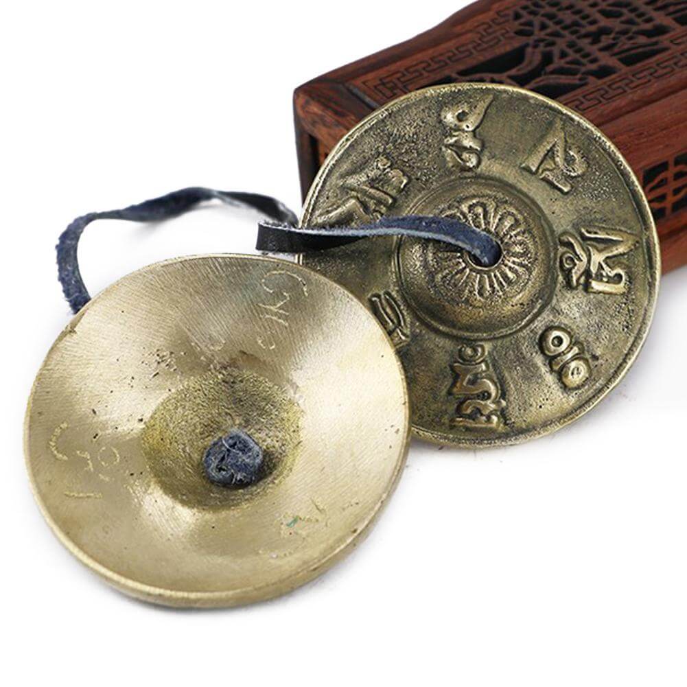 1 Pair Brass Yoga Cymbals / Chime.