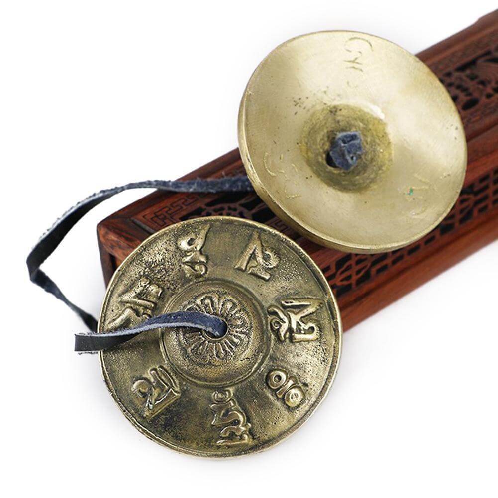 1 Pair Brass Yoga Cymbals / Chime.