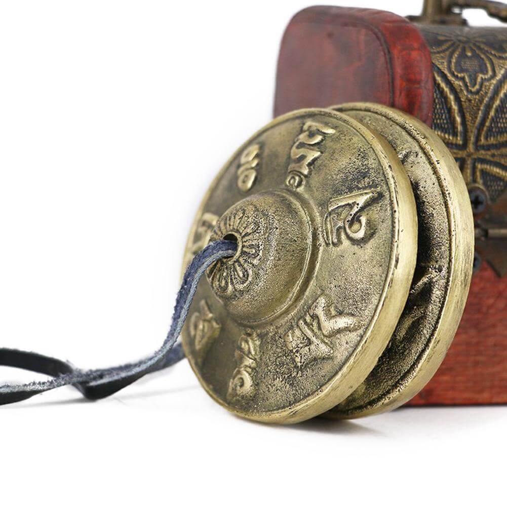 1 Pair Brass Yoga Cymbals / Chime.