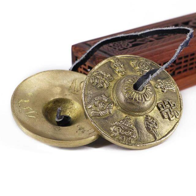 1 Pair Brass Yoga Cymbals / Chime.