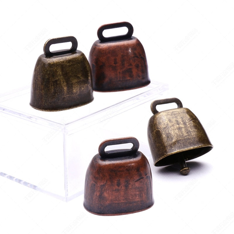 3Pcs Cow Horse Sheep Grazing Bell Farm Animal Anti Lost Copper Bells Loud Crisp Spread DIY Accessories Pet Pendant Decorations freeshipping - Dara Laine Murray