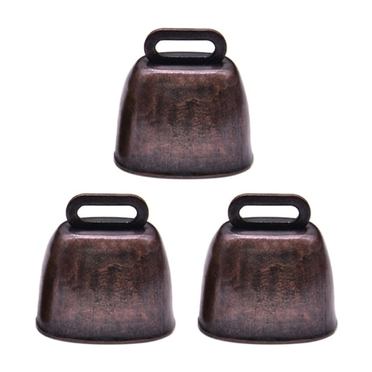 3Pcs Cow Horse Sheep Grazing Bell Farm Animal Anti Lost Copper Bells Loud Crisp Spread DIY Accessories Pet Pendant Decorations freeshipping - Dara Laine Murray
