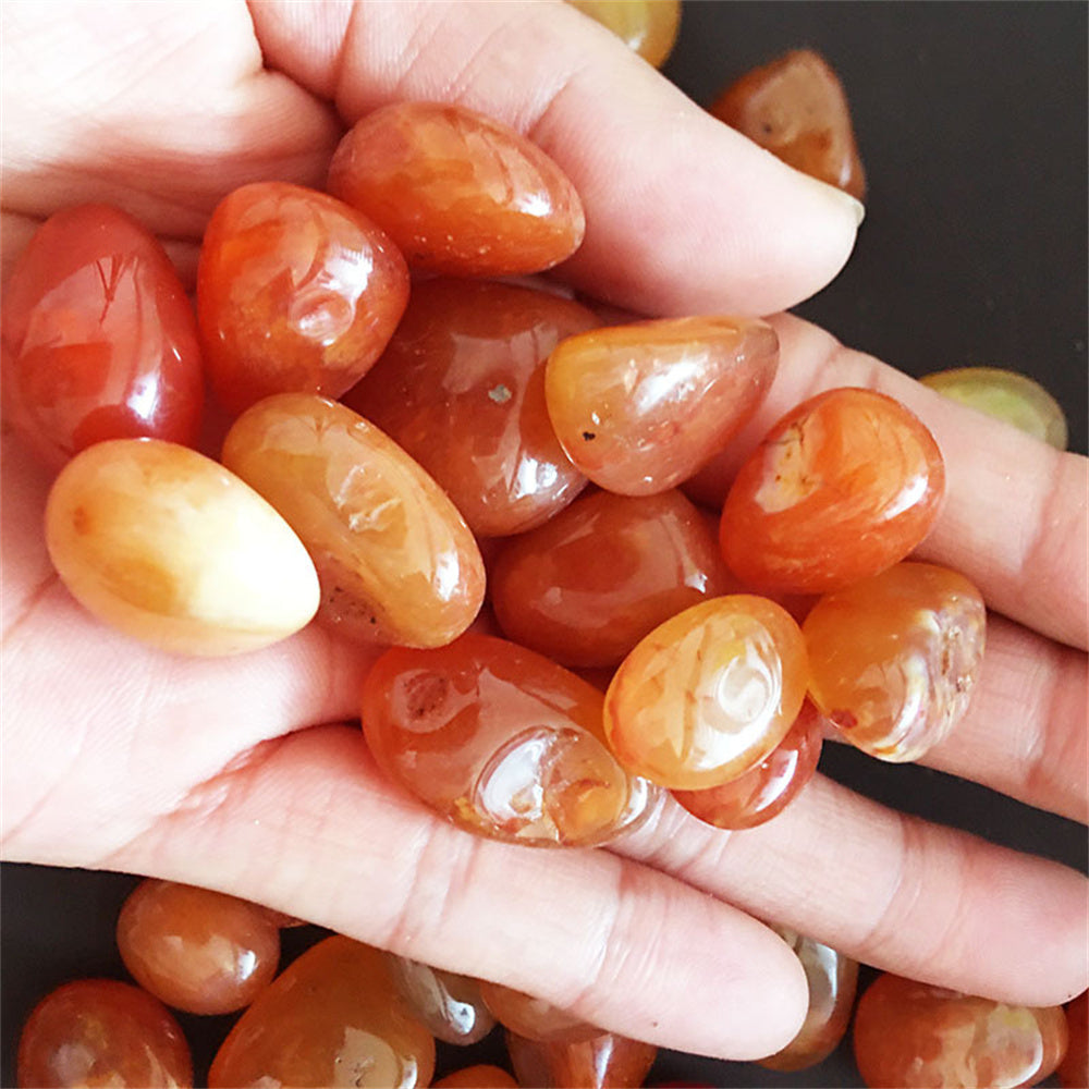 Carnelian Tumbled / Polished Stone Crystals freeshipping - Dara Laine Murray
