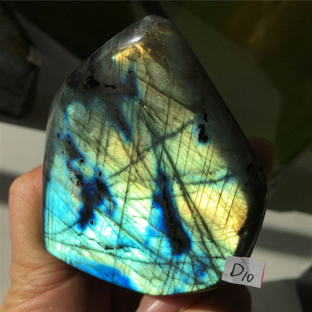 Blue Flash Labradorite Crystal Stone from Madagascar (choose your own specific piece)